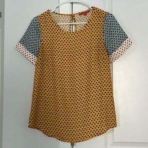 ModCloth geo print top